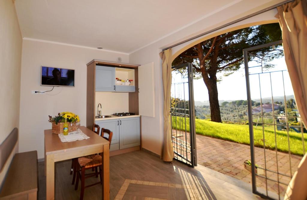 Balkon lub taras w obiekcie Borgo Felciaione