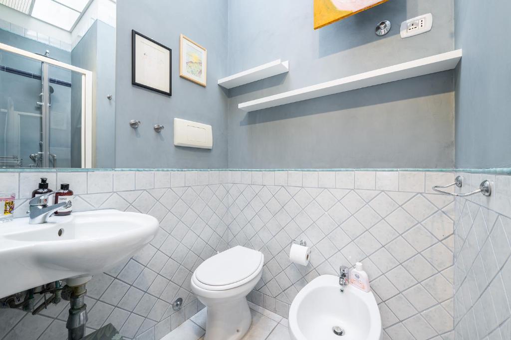 Koupelna v ubytování Carilla B&B