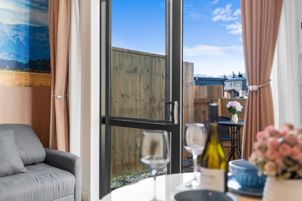 Balkón nebo terasa v ubytování Sunshine Suites