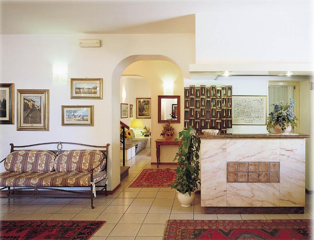 Posezení v ubytování Hotel Angela