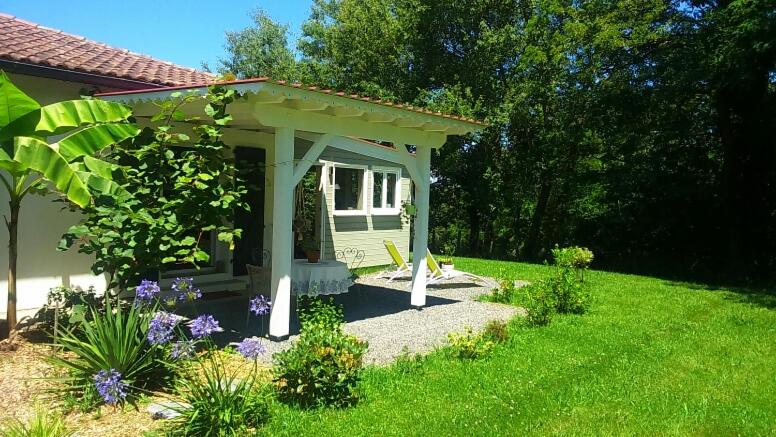Zahrada ubytování Maison Hamak