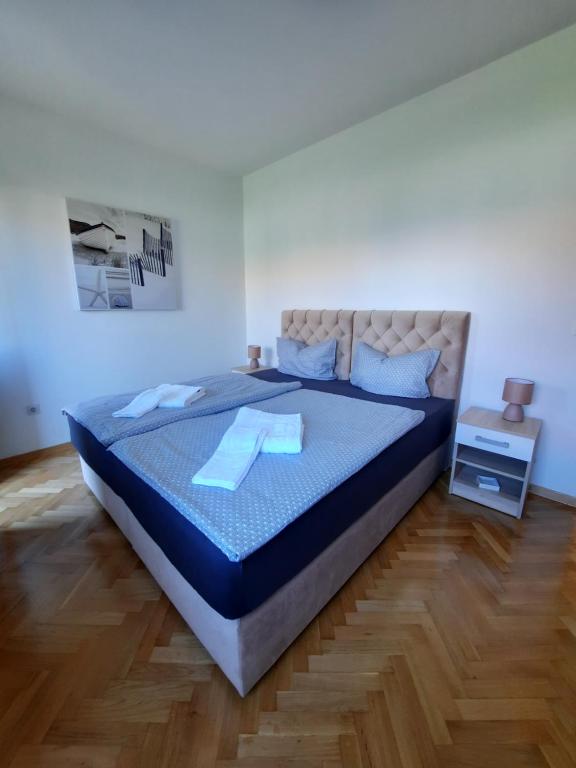 Postel nebo postele na pokoji v ubytování Pansion Drvo