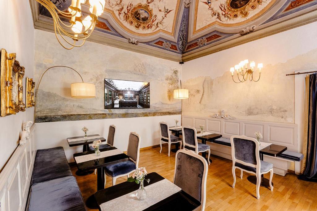 Posezení v ubytování Hotel Palazzo dal Borgo