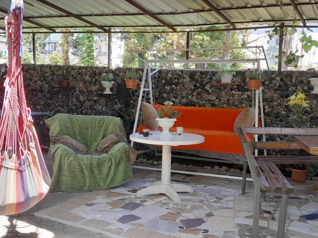Posezení v ubytování Guest House Mari