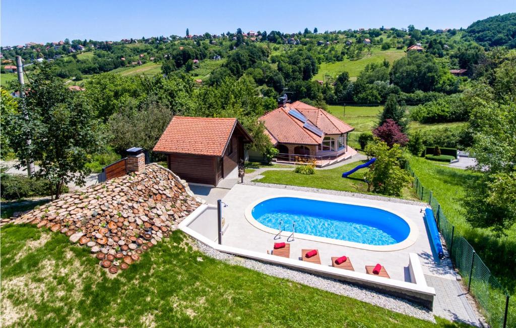 Bazén v ubytovaní Beautiful Home In Varazdin Breg alebo v jeho blízkosti