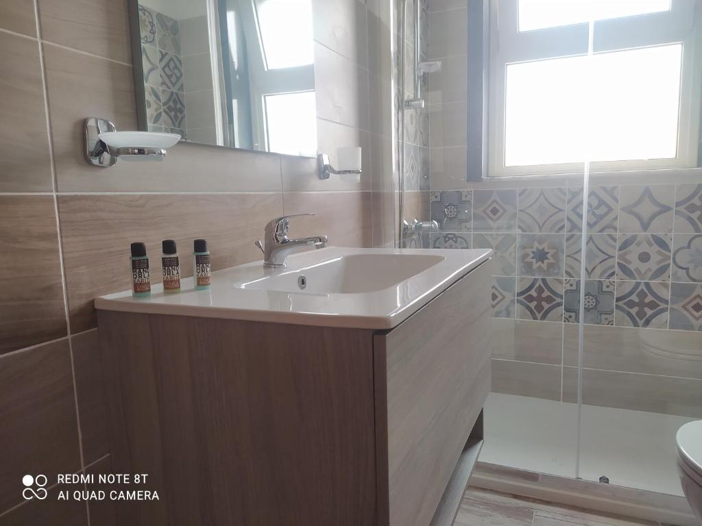 Koupelna v ubytování Nemi rooms