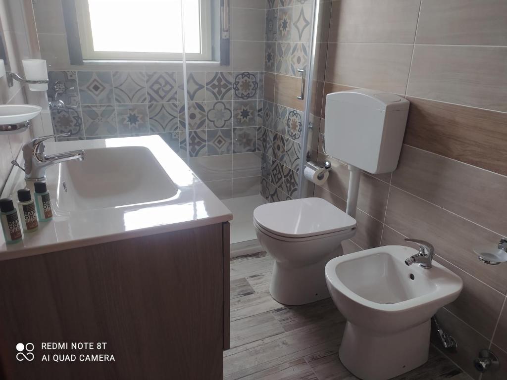 Koupelna v ubytování Nemi rooms