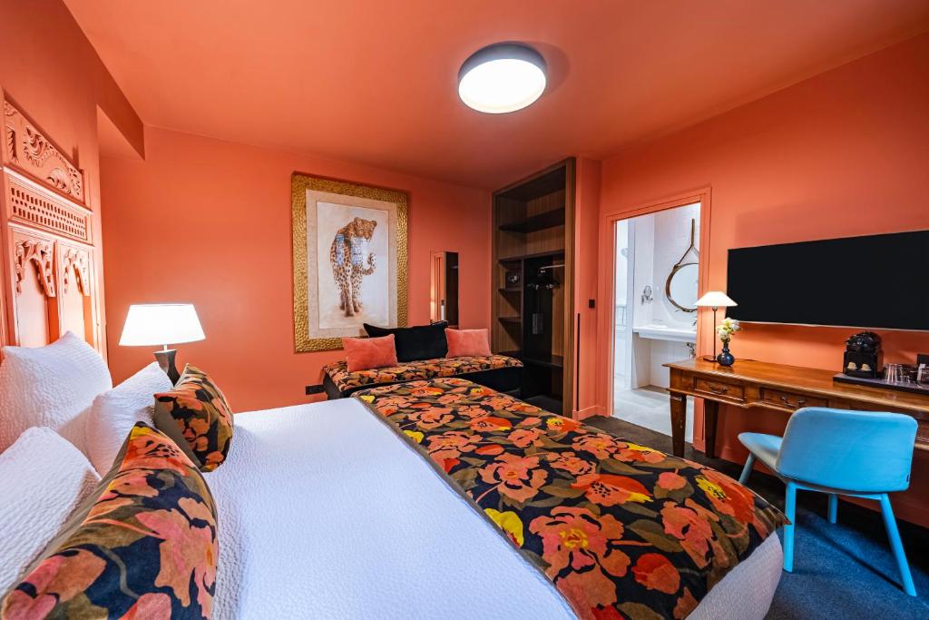 Hotel Villa Nicolo - Tour Eiffel - Resim 29