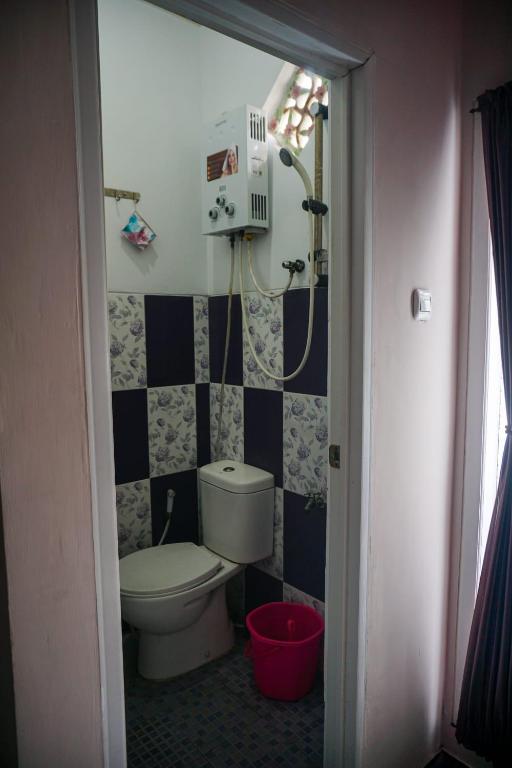 Koupelna v ubytování gigafa homestay