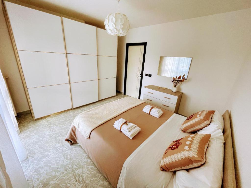 Postel nebo postele na pokoji v ubytování Apulian Apartment