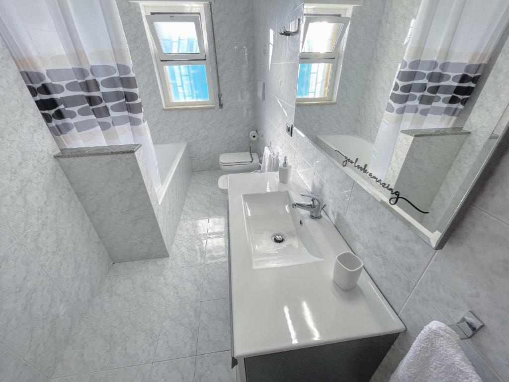 Koupelna v ubytování Apulian Apartment