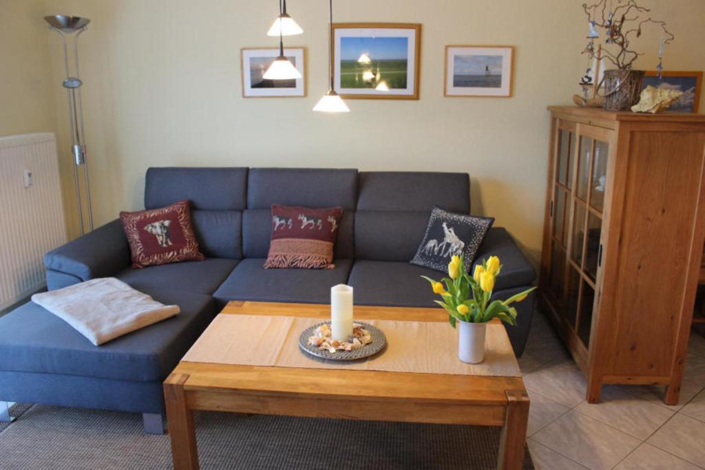 Posezení v ubytování Kiebitzstieg 22, Nr5