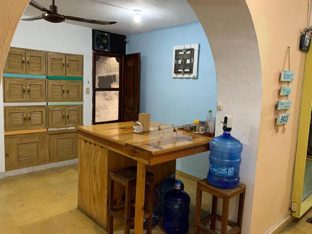 Una cocina o zona de cocina en Casa Samay