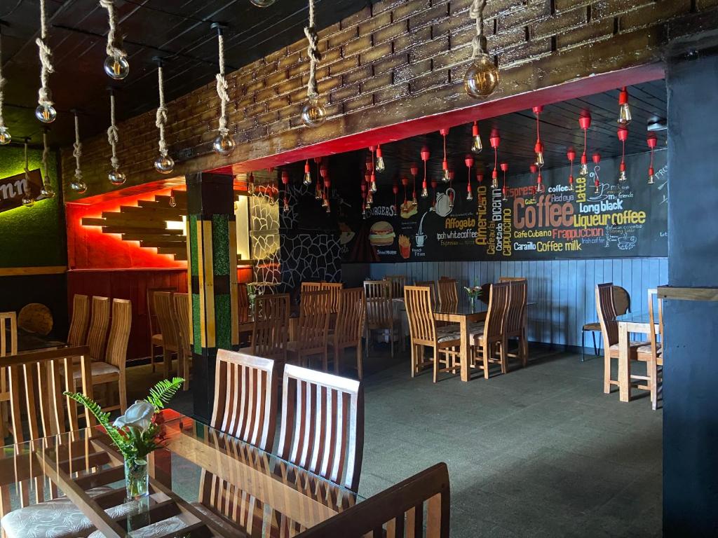 Posezení v ubytování New Happy inn