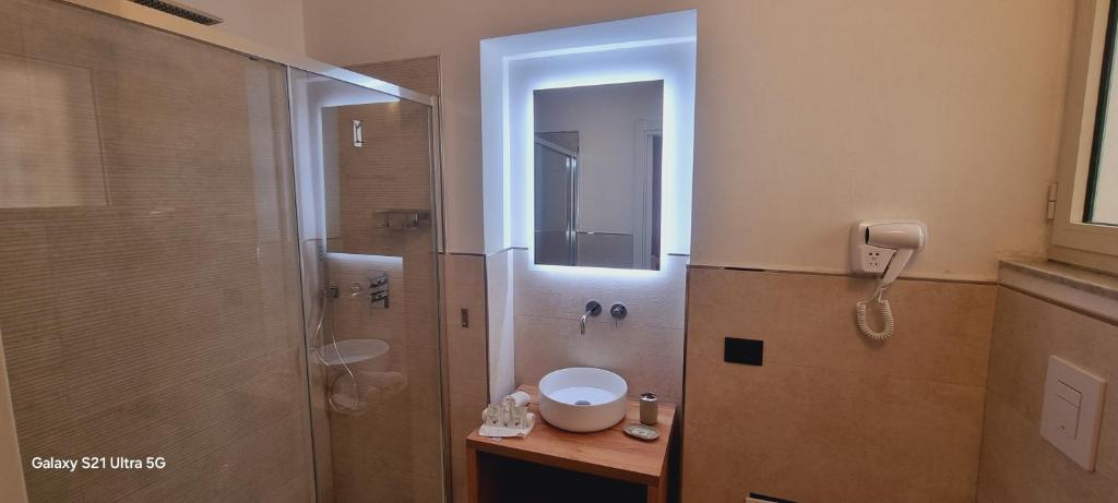 Koupelna v ubytování EVA LUXURY SUITE