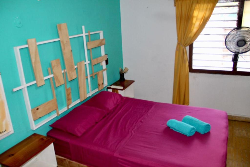 Cama o camas de una habitación en Casa Samay