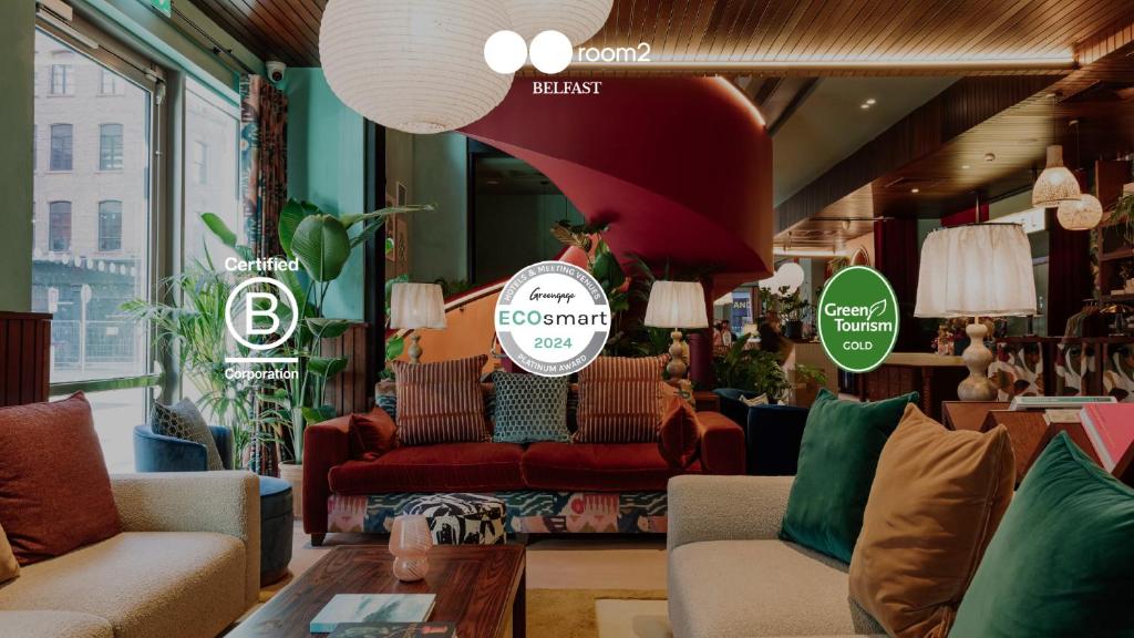 room2 Belfast Hometel - Resim 7