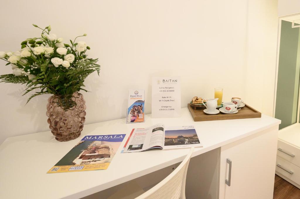 Kuchyň nebo kuchyňský kout v ubytování Baitan Hotel