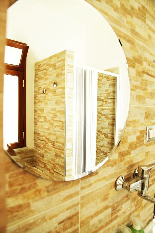 Koupelna v ubytování Casa A Riba U Mari