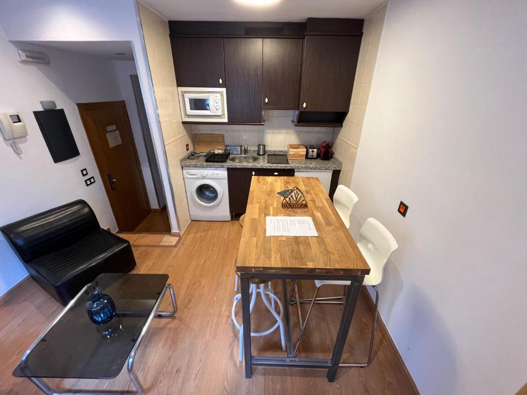 Kuchyň nebo kuchyňský kout v ubytování Lotila Flats Cabañaquinta