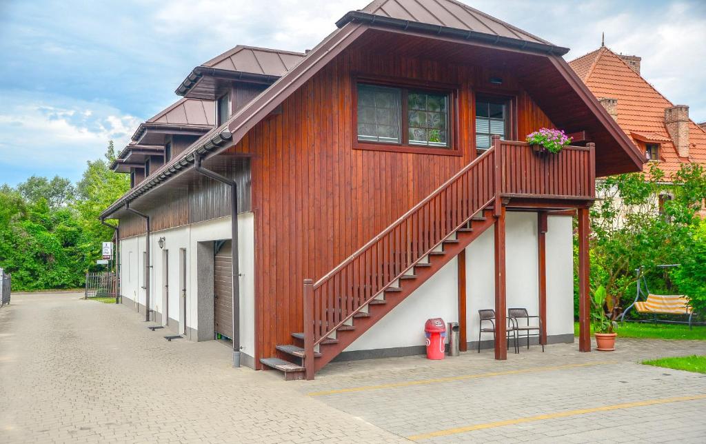 Budova, v ktorej sa apartmán nachádza