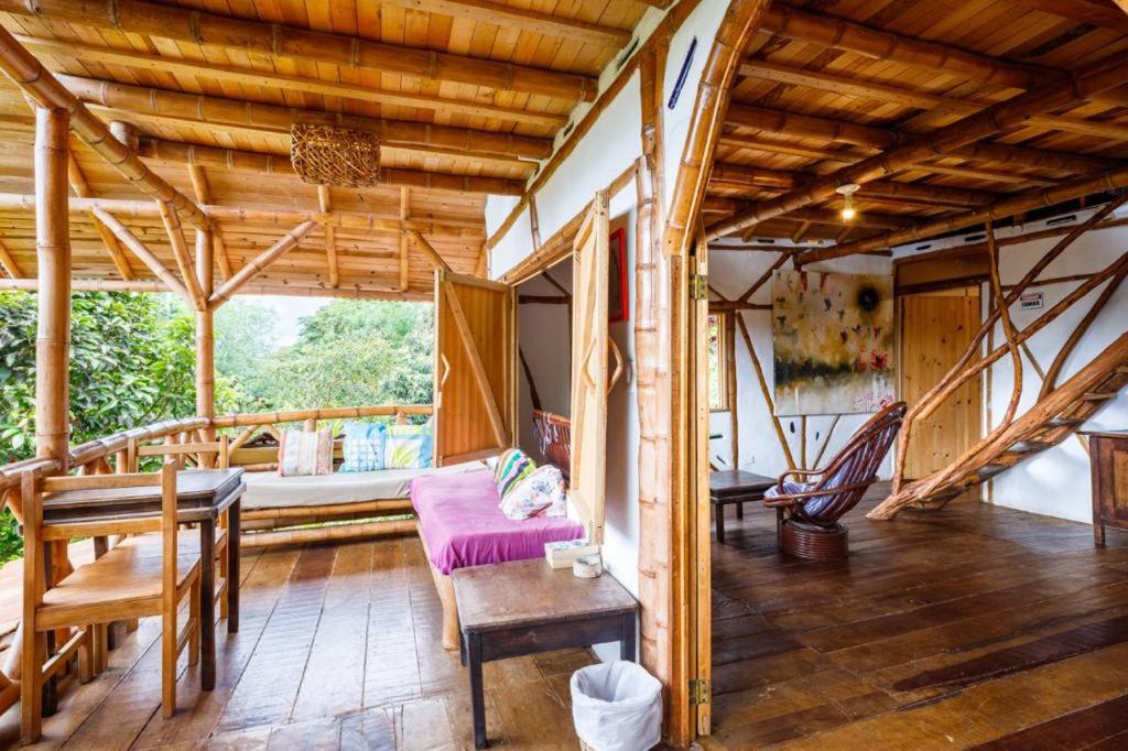 Posezení v ubytování Hotel La Casa de Francois