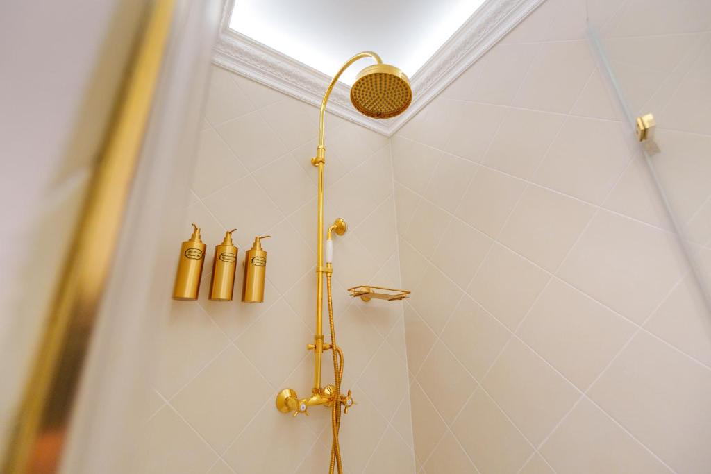 Koupelna v ubytování Boutique Hotel Teatro