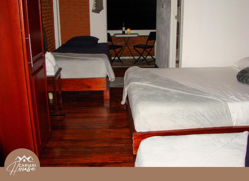 Postel nebo postele na pokoji v ubytování Private rooms, 10 min from SJO Airport