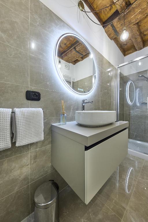 Koupelna v ubytování SARPI Apartment & Suite