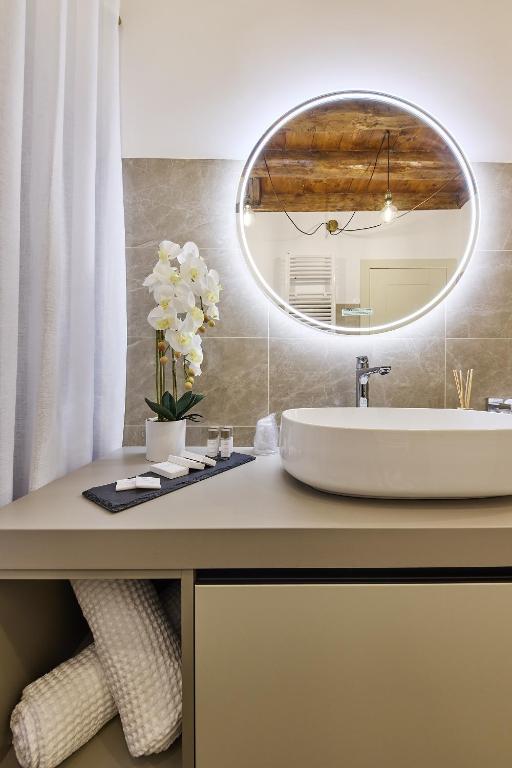 Koupelna v ubytování SARPI Apartment & Suite