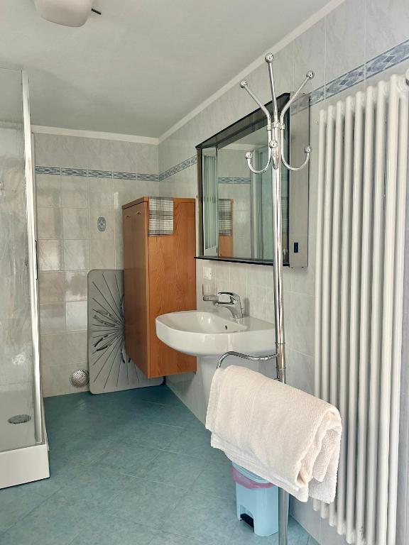 Koupelna v ubytování Casa Iolanda