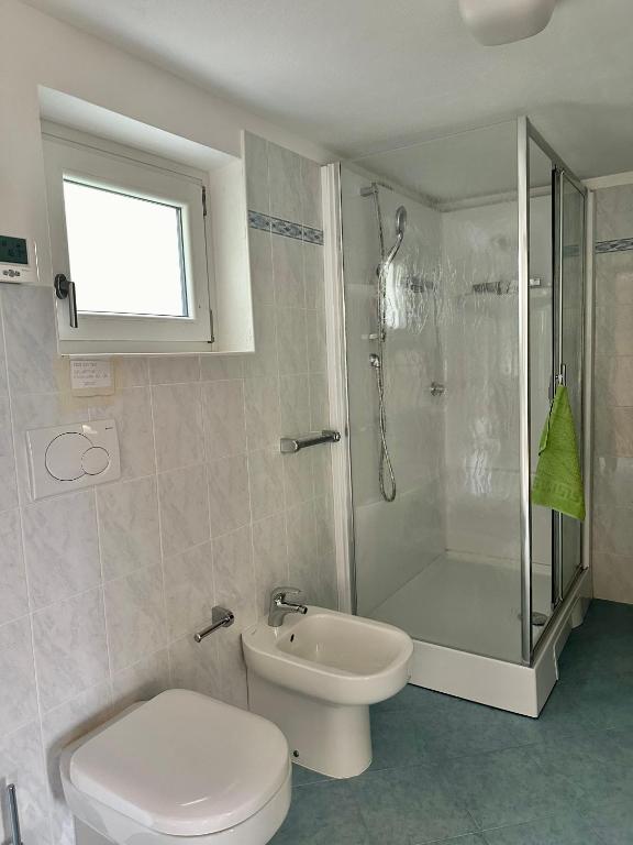 Koupelna v ubytování Casa Iolanda