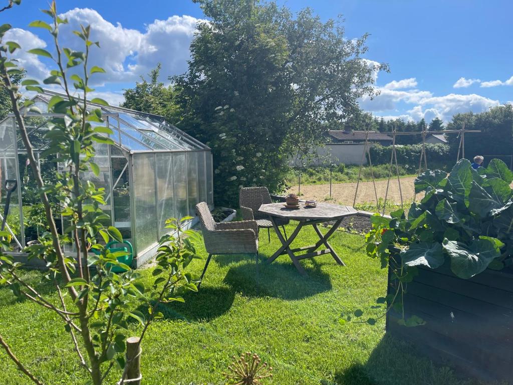 Zahrada ubytování jygge- hyggelige Ferienwohnung