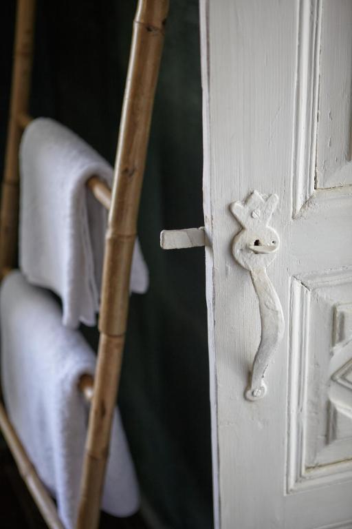 Postel nebo postele na pokoji v ubytování Constantis Mansion