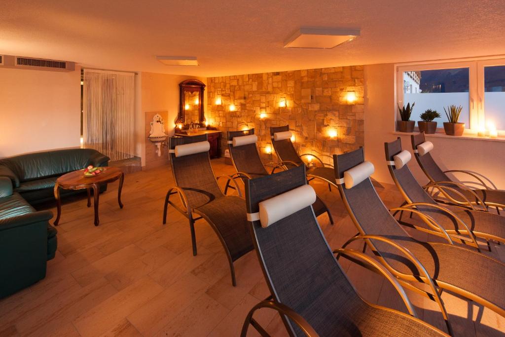 Posezení v ubytování Alpenrelax Krepperhütte