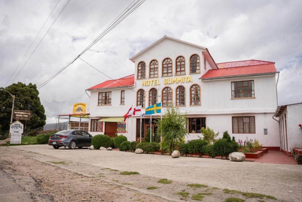 Budova, kde se hotel nachází