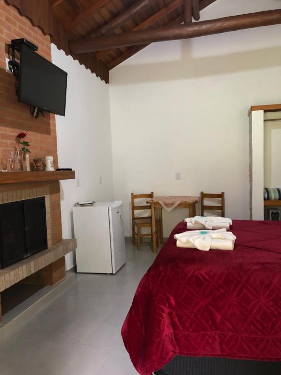 TV a/nebo společenská místnost v ubytování Terrace house