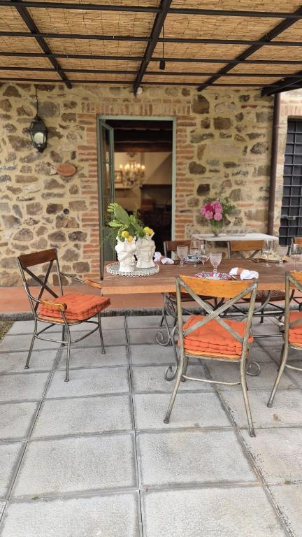 Patio nebo venkovní prostory v ubytování Il Borghetto Andrea Tafi