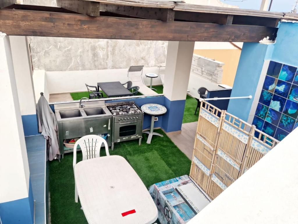 Część wypoczynkowa w obiekcie Casa vacanza in lipari ,PIANO PIANO
