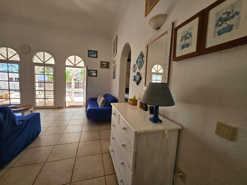 Posezení v ubytování Villa Leon