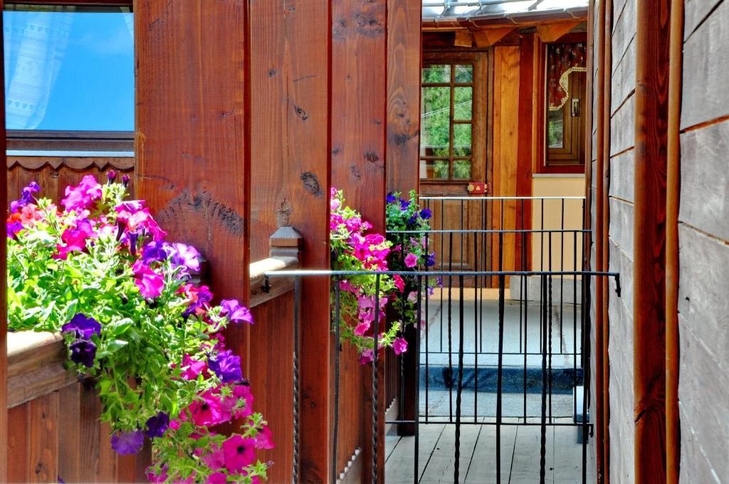 Balkón nebo terasa v ubytování Hotel Boton D'Or & Wellness a La Thuile