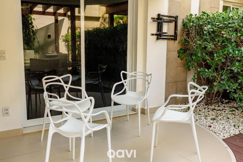 Αίθριο ή υπαίθριος χώρος στο In Mare Bali Resort Beira Mar by Qavi - 8