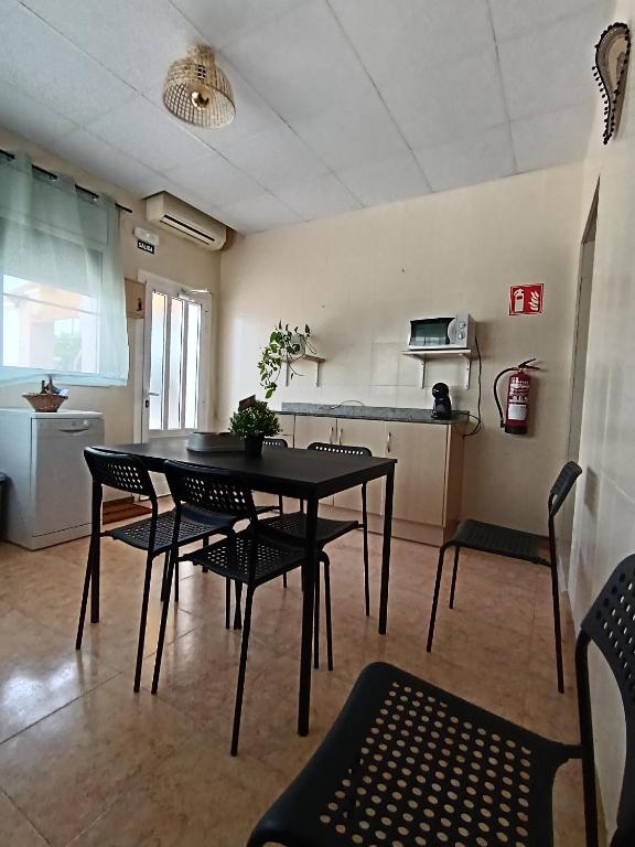 Kuchyň nebo kuchyňský kout v ubytování Casa Pili