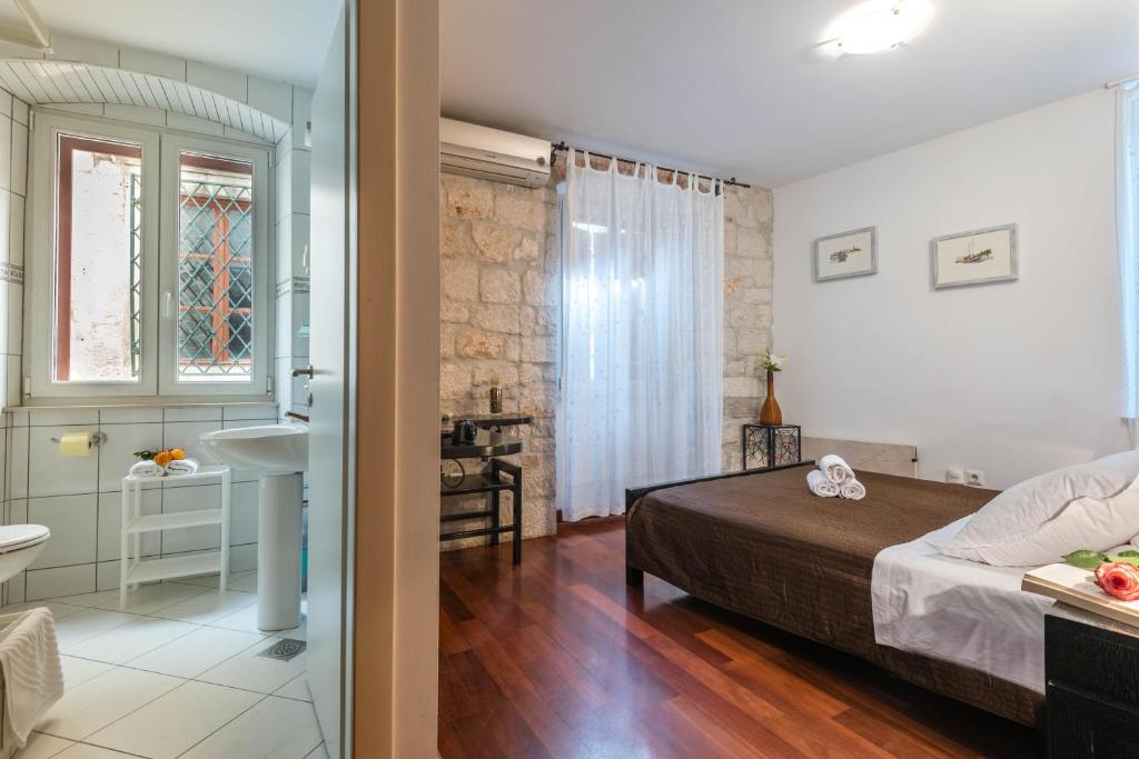 Kúpeľňa v ubytovaní Villa Sv. Petar