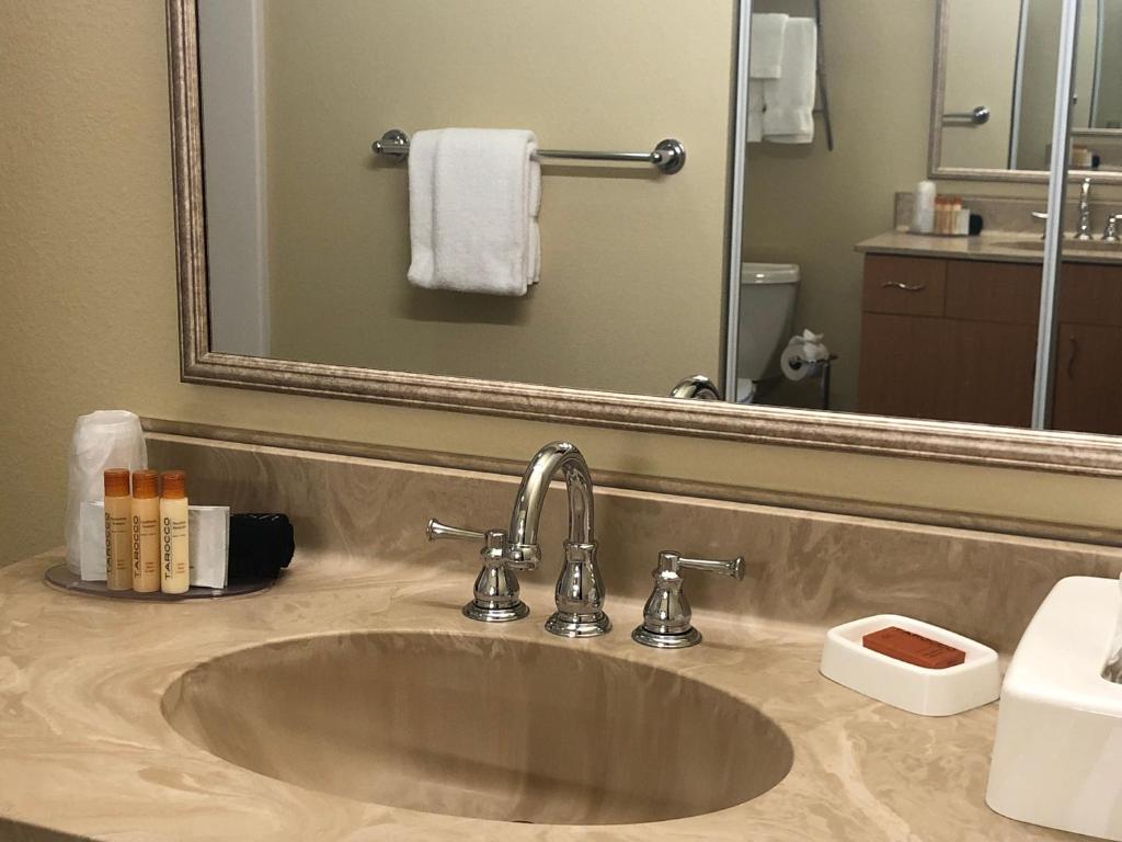 Koupelna v ubytování Aspen Suites Hotel Juneau