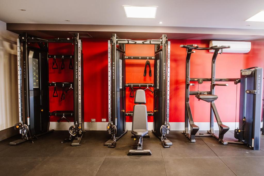 Fitness centrum a/nebo fitness zařízení v ubytování York Cove Hotel