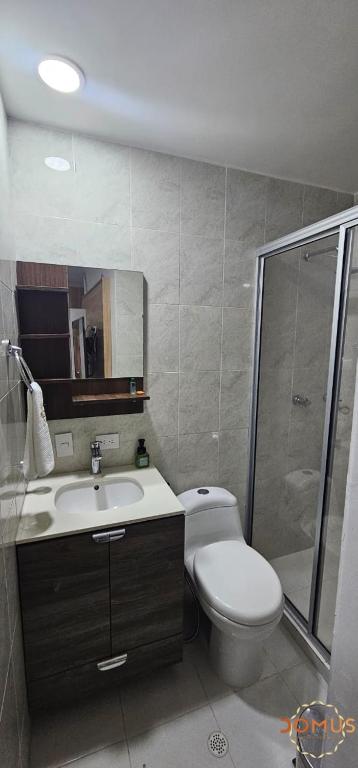 Koupelna v ubytování Valparaíso Premier Loft Con Piscina