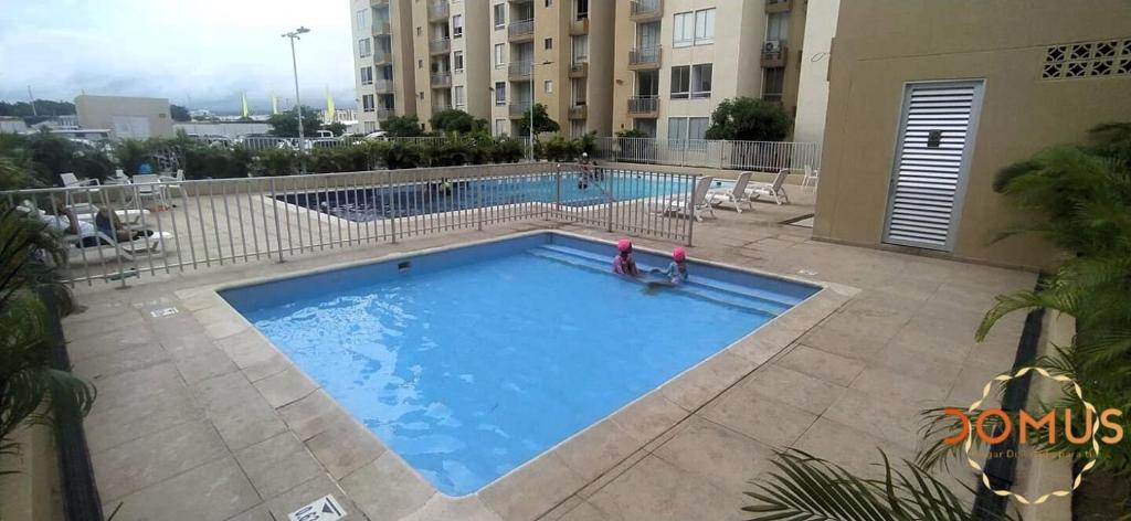 Bazén v ubytování Valparaíso Premier Loft Con Piscina nebo v jeho okolí