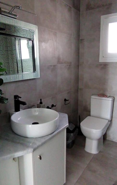 Kúpeľňa v ubytovaní Villa Dimitri - Beach House