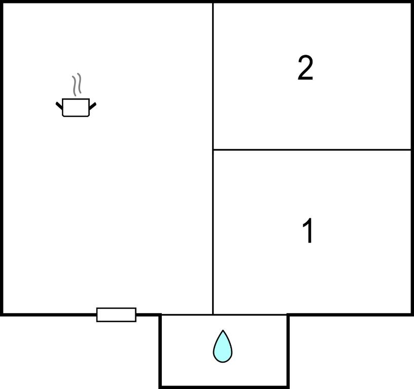 Plan piętra w obiekcie Awesome Home In Montefoscoli With Wifi